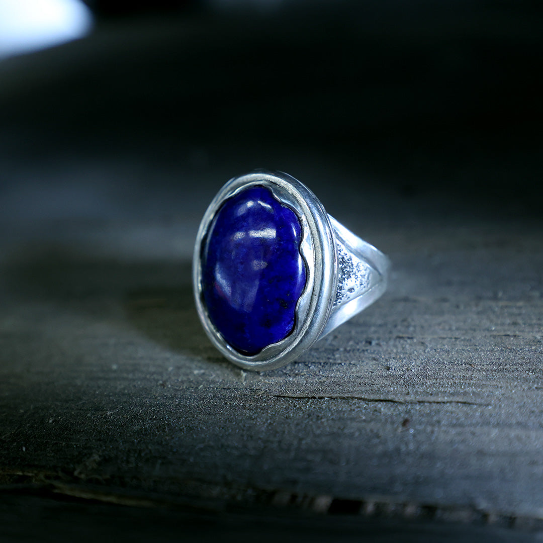 LouiseP - Custom Lapis Lazuli Ring