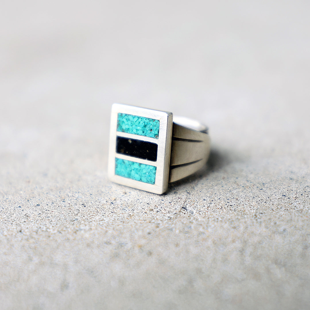 LaCapa - Turquoise & Onyx