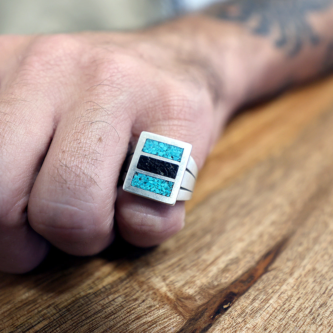 LaCapa - Turquoise & Onyx